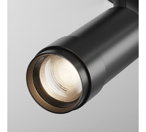 Трековый светильник MAYTONI Focus Zoom LED 12W Алюминий Черный TR211-1-12W3K-Z-B
