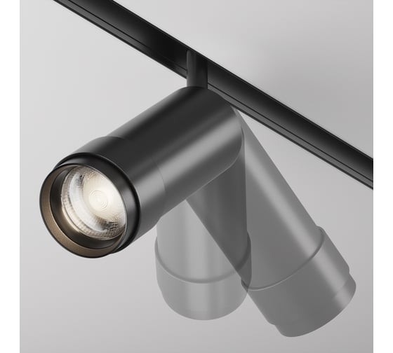 Трековый светильник MAYTONI Focus Zoom LED 12W Алюминий Черный TR211-1-12W4K-Z-B