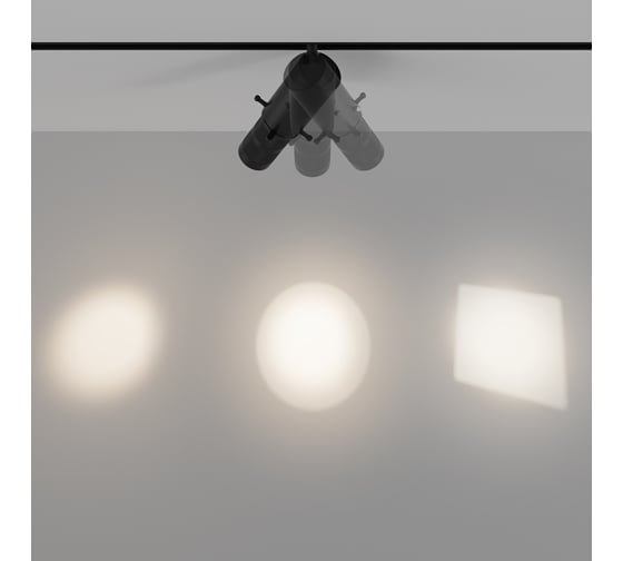 Трековый светильник MAYTONI Gala LED 10W Алюминий Черный TR108-4-10W3K-DS-B