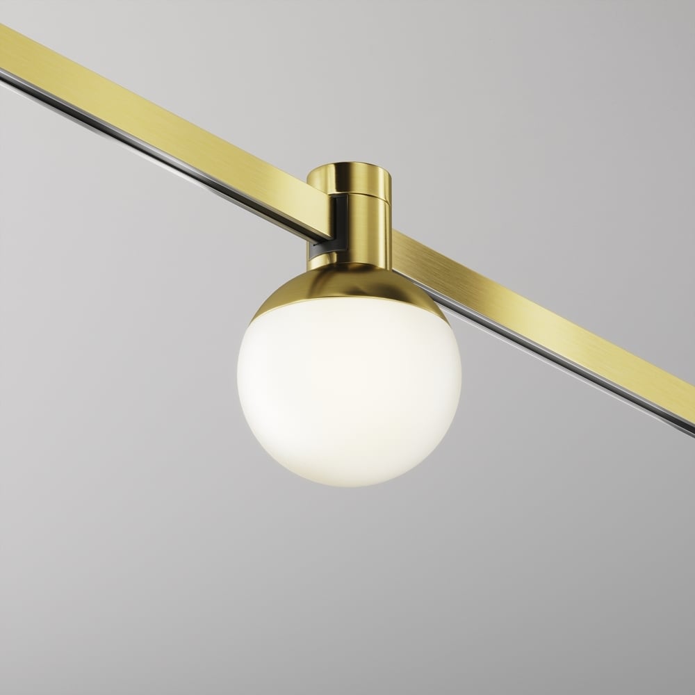 Трековый светильник MAYTONI Luna LED 5W Алюминий Латунь TR149-1-5W3K-BS ...