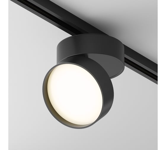 Трековый светильник MAYTONI ONDA LED 18W Алюминий Черный TR007-1-18W3K-B-1 1