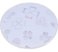 Светильник потолочно-настенный ZARYA LED 18W 6400К, 300мм, ультратонкий круг Клевер 2-05-18 3614