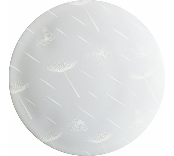 Светильник потолочно-настенный ZARYA LED 45W 6400К, 350мм, ультратонкий круг Бабочка 2-06-45 3596