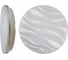 Светильник потолочно-настенный ZARYA LED 24W 6400К, 300мм, ультратонкий круг Волна серебро 2-08-24 УТР-0000164 1