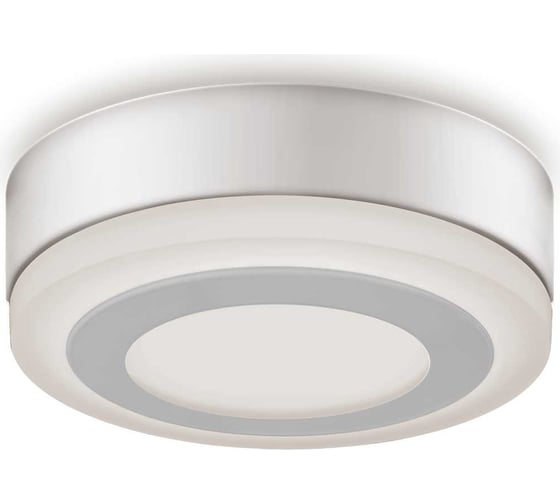 Светильник накладной Gauss Backlight, Круглый, Акрил, 6+3W, LED 3000K, Ø145, 1/30 BL216