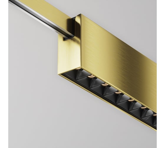 Трековый светильник MAYTONI Points LED 12W Алюминий Латунь TR150-1-12W3K-M-BS