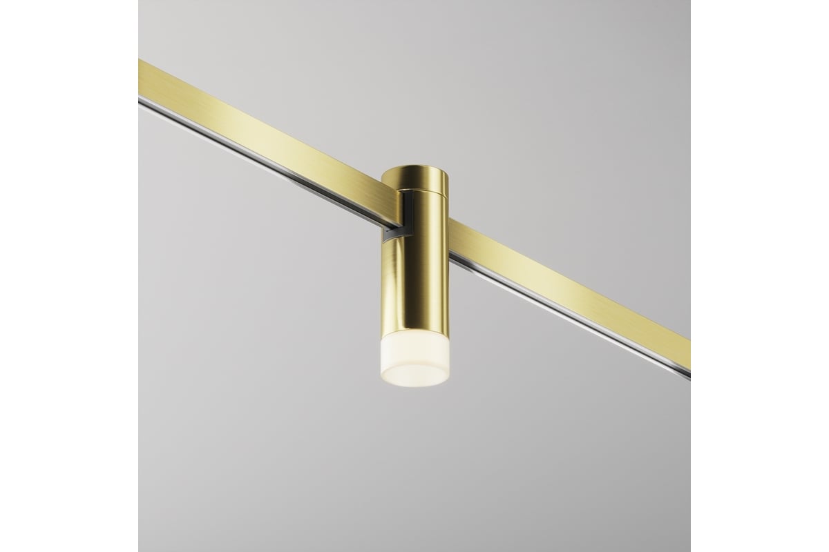 Трековый светильник MAYTONI Skim LED 3W Алюминий Латунь TR145-1-3W3K-W ...