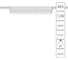 Магнитный трековый светильник ARTE LAMP RAPID A1154PL-1WH 2