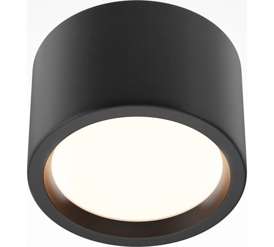 Потолочный светильник MAYTONI Hydra LED 10W алюминий Черный C090CL-10W3K-B