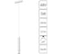 Магнитный трековый светильник ARTE LAMP RAPID A1159PL-1WH 2