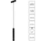 Магнитный трековый светильник ARTE LAMP RAPID A1159PL-1BK 2