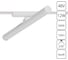 Магнитный трековый светильник ARTE LAMP RAPID A1165PL-1WH 2