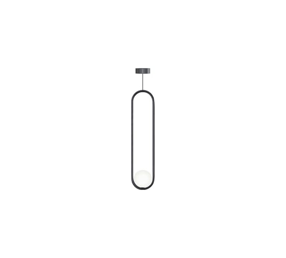 Светильник подвесной DREAMLED SHARM OVAL 780 0427 BK DIM DALI 1