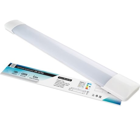 Светодиодный светильник LLT SPO-102-PRO 18Вт 230В 4000К 1350Лм 600мм IP40 4690612026572