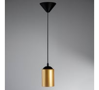 Светильник потолочный подвесной ЭЛЕТЕХ Эко Лофт,золотисто-черный 1005405355