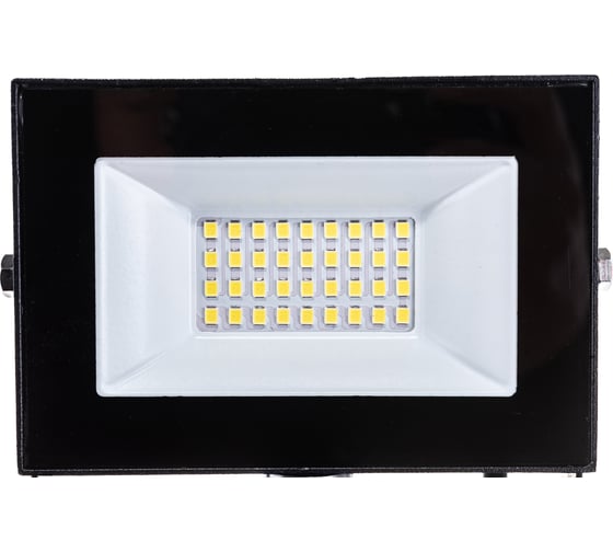 Светодиодный прожектор Uniel ULF-F62-30W/6500K SENSOR IP54 200-240В BLACK UL-00007125