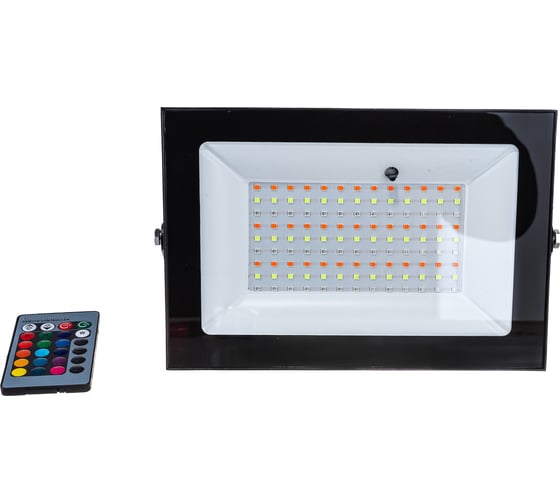 Светодиодный прожектор Uniel ULF-F60-50W/RGB IP65 200-240В BLACK Мультиколор UL-00007123