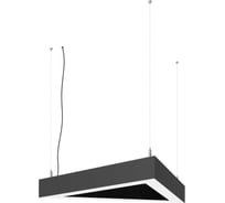 Потолочный светодиодный светильник aax.tech Trio-L70, 600x50х70 мм, 54Вт, 4000К, Треугольник, Черный aax-L70-trio-600-33-op-ral9005 vs-ds-Trio-600x3-54w-4k-b