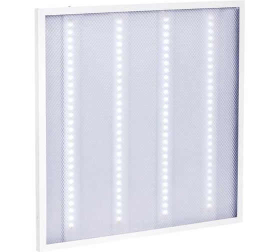 Панель LED IEK ДВО 6560-P, 36Вт, 6500К, 595х595х20, призма LDVO2-6560-36-6500-U-K01 1