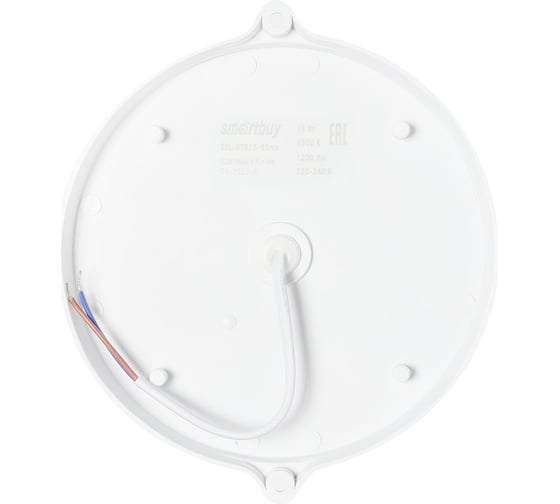 Cветодиодный светильник Smartbuy BT Круг 15Вт с ДД/6500K/IP65 SBL-BTR15-65ms