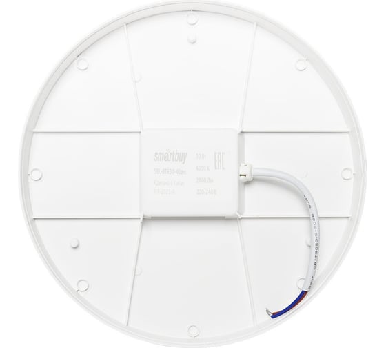 Cветодиодный светильник Smartbuy BT Круг 30Вт с ДД/4000K/IP65 /60 SBL-BTR30-40ms