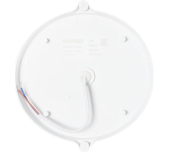 Cветодиодный светильник Smartbuy BT Круг 8Вт с ДД/6500K/IP65 SBL-BTR8-65ms
