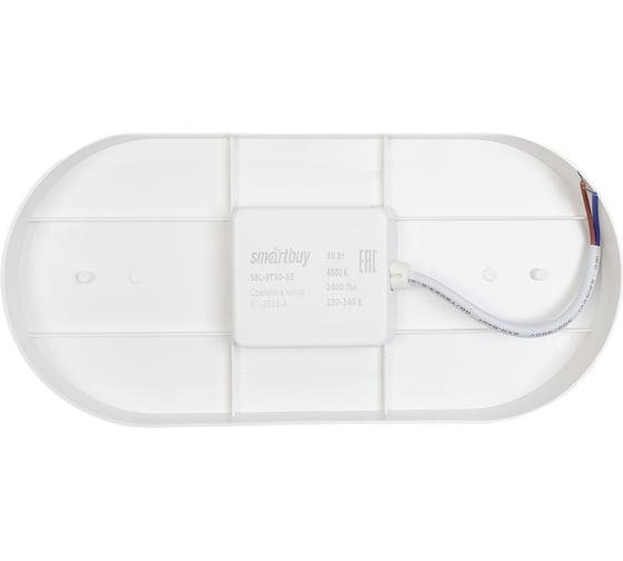Cветодиодный светильник Smartbuy BT овал 30Вт с ДД/4000K/IP65 SBL-BT30-40ms