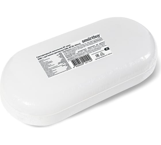Cветодиодный светильник Smartbuy BT овал 30Вт с ДД/4000K/IP65 SBL-BT30-40ms
