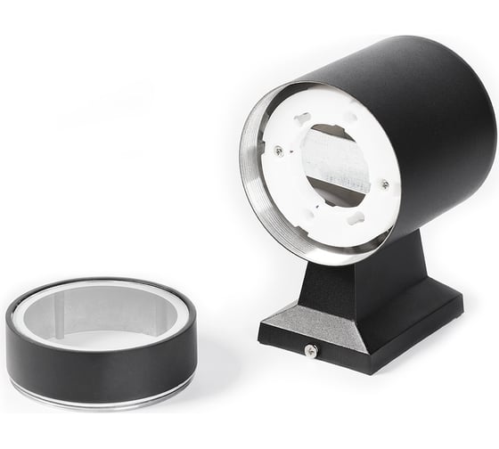 Светильник настенный Smartbuy GX53/1 -Black/IP65 SBL-WLBK1-1GX53