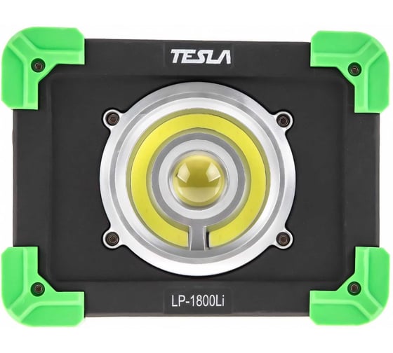 Прожектор противоударный 6000мАч Tesla LP-1800Li 20Вт, 1800 люмен, powerbank, акк. 540099