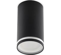 Светильник Smartbuy TS2008 55x100 мм, накладной, под лампу GU10, черный SBL-TS2008-GU10-b