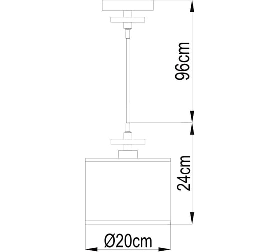 Подвесной светильник Arte Lamp A3990SP-1CC