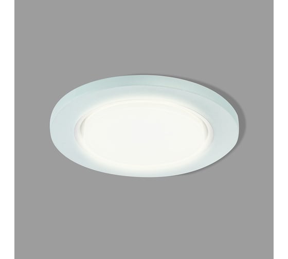 Светильник встраиваемый под лампу GX53 Smartbuy матовое стекло SBL-26MT-GX53 1