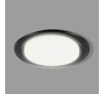 Светильник встраиваемый под лампу GX53 Smartbuy черный матовый металл SBL-04BKMT-GX53