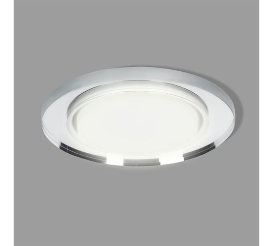 Светильник встраиваемый под лампу GX53 Smartbuy зеркальный/серебро SBL-26SL-GX53 1