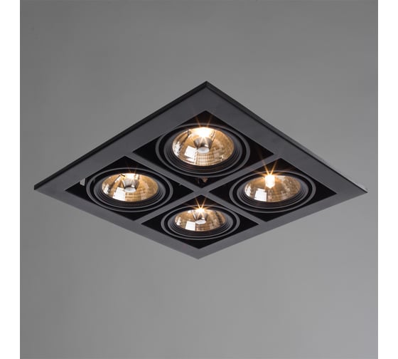Потолочный светильник Arte Lamp A5930PL-4BK