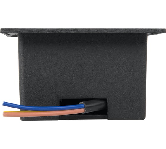 Светильник для ступеней General Lighting Systems квадрат GSTL-ST1-1BT-5K Черный (пластик) 460102