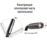 Мини-прожектор Saros Polymer TP LIANA 3K BLK/MR Уличный светодиодный декоративный торшер, 3W, 220V 77005 3