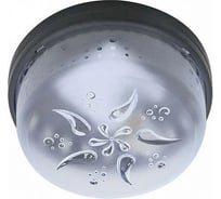 Светильник Horoz Electric ГЛОП Роза Ветров пластиковая арматура (дымчатый) 400-211-100 HRZ00001393