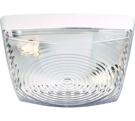 Светильник Horoz Electric квадратный с двойным патроном E27 классика (белая) 400-000-103 HRZ00001407