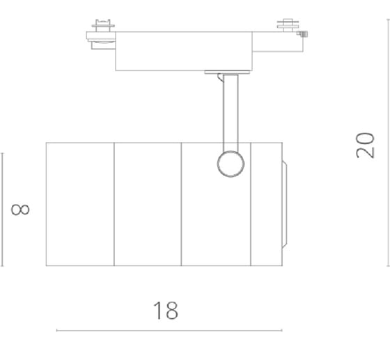 Потолочный светильник Arte Lamp A2707PL-1BK