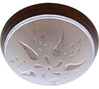 Светильник Horoz Electric УФО Роза Ветров, пластиковая арматура (ОРЕХ) 400-231-101 HRZ00001461