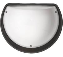 СВЕТИЛЬНИК СВЕТОДИОДНЫЙ АКУА ПОЛУМЕСЯЦ ОПАЛ 9W 6400K (Черный) IP54 400-325-114 HOROZ ELECTRIC HRZ00002285