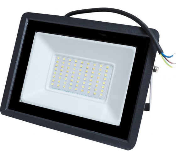 Прожектор светодиодный Сириус А SFL 70W 175x120x30мм 6500K 5600Лм IP65 SFL-70W-B-65K-2 1