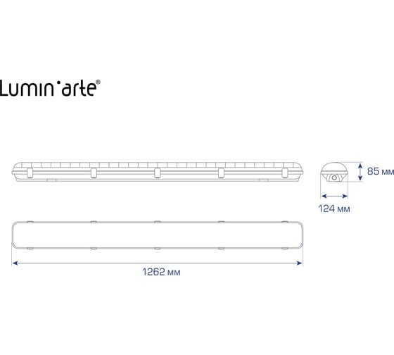 Светильник Lumin'arte Прозрачный ДСП20-36-002-4К