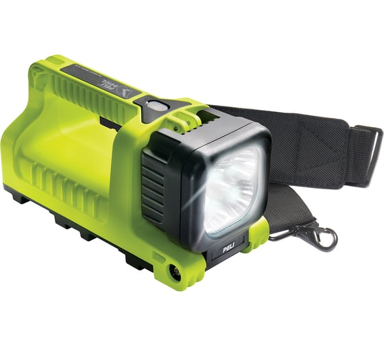 Большой аккумуляторный фонарь Pelican 9410L желтый 9410-022-245E