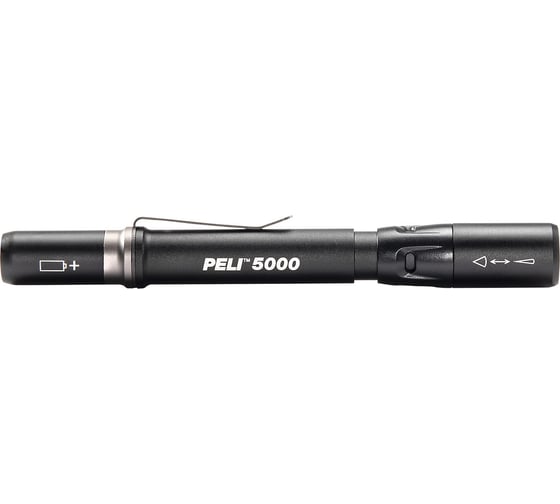 Тактический фонарь Pelican 5000 с регулируемой фокусировкой луча, черный 050000-0100-110E