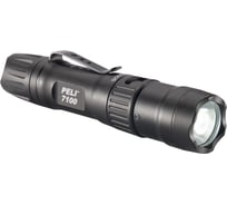 Компактный тактический аккумуляторный фонарь Pelican 7100 черный 071000-0000-110E