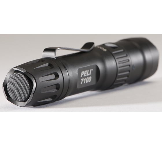 Компактный тактический аккумуляторный фонарь Pelican 7100 черный 071000-0000-110E