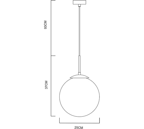 Подвесной светильник Arte Lamp A1561SP-1CC